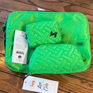 Lug Delta Mini Lime Quilted Bag